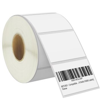 100mm x 25mm Direct-Thermal (DT) Barcode Label Sticker